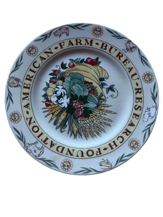 Tiffany & Co. Other - Tiffany & Co. American Farm Bureau Farmhouse 1990 Plate